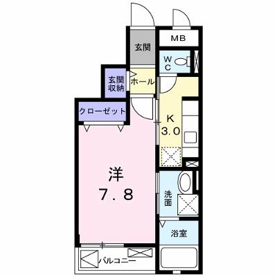 パル池田　２ 301【管理NO：1-018806601-03010】 ★家具家電は申し込み後に搬入します★の外観画像