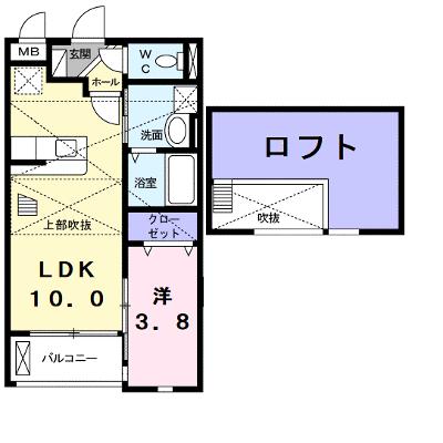 リッジライン東 202【管理NO：1-018127001-02020】 ★家具家電は申し込み後に搬入します★の外観画像