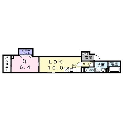 エラン　パティオ 102【管理NO：1-028490901-01020】 ★家具家電は申し込み後に搬入します★の外観画像