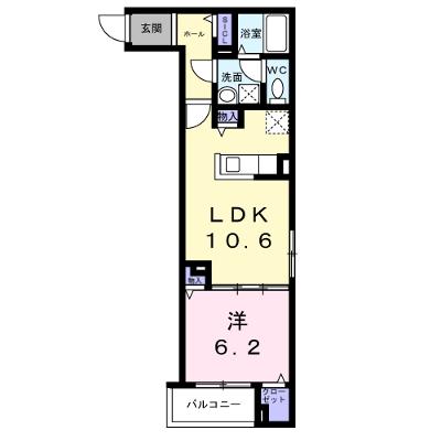 ヒカルサ尼崎栗山町 202【管理NO：1-028449201-02020】 ★家具家電は申し込み後に搬入します★ ★2026年09月中旬入居可能★の外観画像