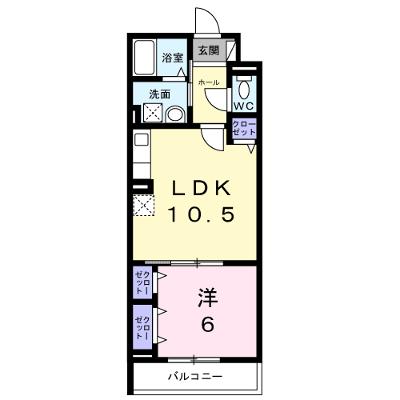 ヒカルサ尼崎神崎町 202【管理NO：1-028236601-02020】 ★家具家電は申し込み後に搬入します★の外観画像