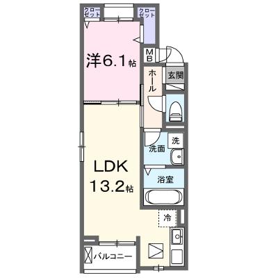 リヴァーサイド　ヴィラ 104【管理NO：1-027670301-01040】 ★家具家電は申し込み後に搬入しますの外観画像
