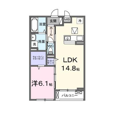 リヴァーサイド　ヴィラ 103【管理NO：1-027670301-01030】 ★家具家電は申し込み後に搬入しますの外観画像