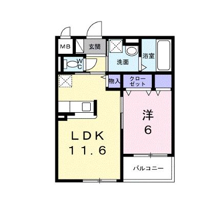 アーバンリオグランデ池田 202【管理NO：1-027048501-02020】 ★家具家電は申し込み後に搬入しますの外観画像