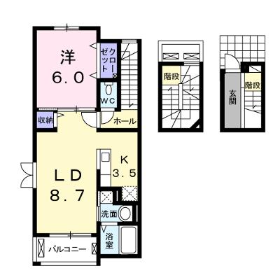 ＴＭ．ＭＡＩＳＯＮ 302【管理NO：1-019119501-03020】 ★家具家電は申し込み後に搬入します★の外観画像