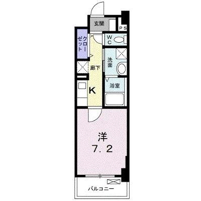 ミルト熊野 217【管理NO：1-025034301-02170】 ★家具家電は申し込み後に搬入しますの外観画像