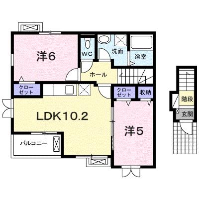 エレガンテ・パラッツオ 201【管理NO：1-018332001-02010】 ★家具家電は申し込み後に搬入しますの外観画像