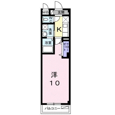 クラール 203【管理NO：1-016680501-02030】 ★家具家電は申し込み後に搬入します 2026年08月中旬入居可能の外観画像