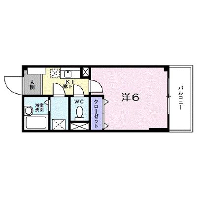 パピヨン青木 301【管理NO：1-006986201-03010】 ★家具家電は申し込み後に搬入しますの外観画像