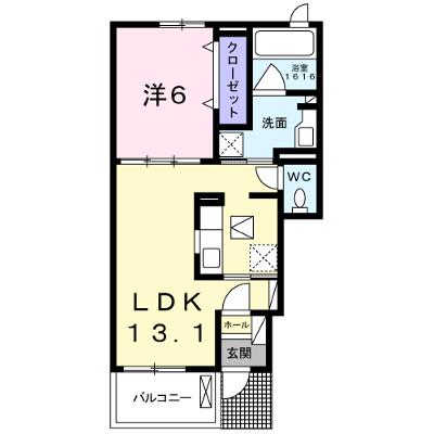 カーサ　セレーナＢ 102【管理NO：1-021238802-01020】 ★家具家電は申し込み後に搬入します 2026年08月上旬入居可能の外観画像