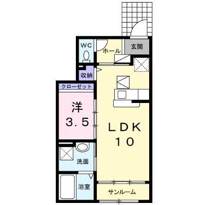 コートディアス 104【管理NO：1-016383601-01040】 ★家具家電は申し込み後に搬入しますの外観画像