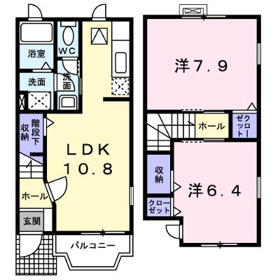 ロークアット 103【管理NO：1-016360501-01030】 ★家具家電は申し込み後に搬入しますの外観画像