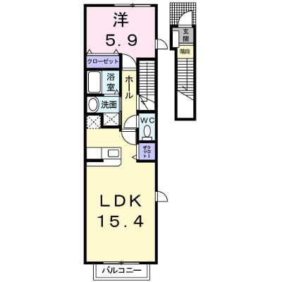 マロングレイス 201【管理NO：1-014245801-02010】 ★家具家電は申し込み後に搬入します 2026年07月下旬入居可能の外観画像