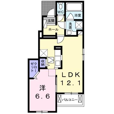 サニーガーデン　Ｂ 101【管理NO：1-022398402-01010】 ★家具家電は申し込み後に搬入しますの外観画像