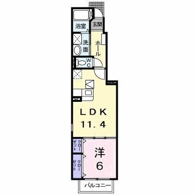マロングレイス 102【管理NO：1-014245801-01020】 ★家具家電は申し込み後に搬入します 2026年07月下旬入居可能の外観画像