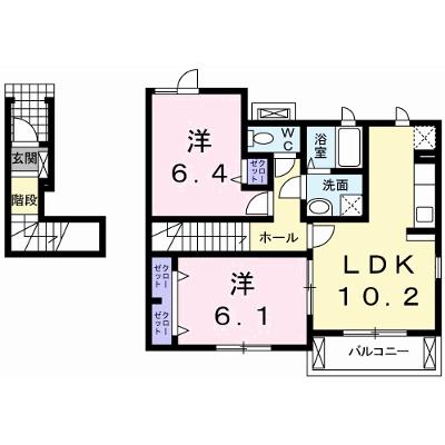 メイフラワー 201【管理NO：1-016364401-02010】 ★家具家電は申し込み後に搬入します★の外観画像