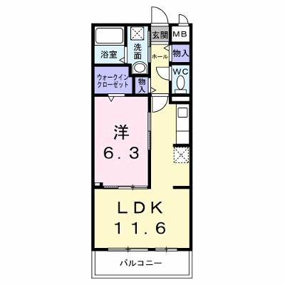 グラン・ステラータ 203【管理NO：1-028407801-02030】 ★家具家電は申し込み後に搬入します 2026年09月下旬入居可能の外観画像