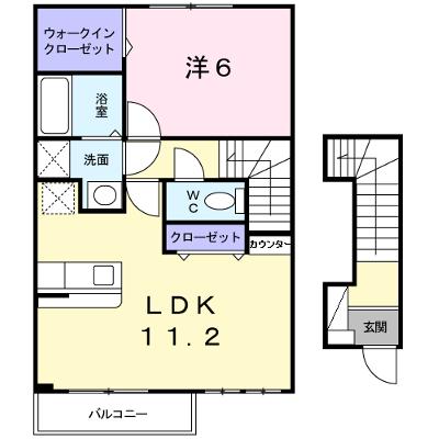 ビサイド・シーⅡ 202【管理NO：1-014006701-02020】 2026年08月上旬入居可能の外観画像