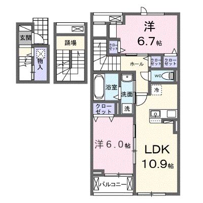 フォルトゥーナ　播磨 302【管理NO：1-028375901-03020】 ★家具家電は申し込み後に搬入しますの外観画像