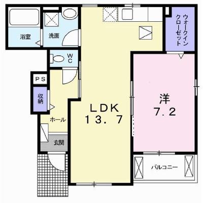ブライト　ボナール 103【管理NO：1-021212801-01030】 ★家具家電は申し込み後に搬入します 2026年08月上旬入居可能の外観画像