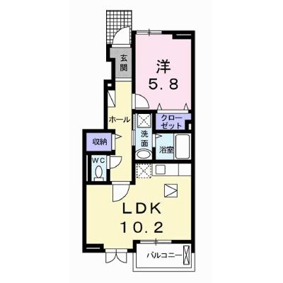 アバンツァート野村　Ⅱ 102【管理NO：1-019318902-01020】 ★家具家電は申し込み後に搬入しますの外観画像