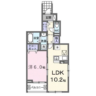 フォルトゥーナ　播磨 101【管理NO：1-028375901-01010】 ★家具家電は申し込み後に搬入しますの外観画像