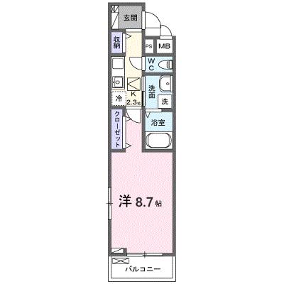 ボニータみのり 103【管理NO：1-027326701-01030】 ★家具家電は申し込み後に搬入します 2026年09月下旬入居可能の外観画像