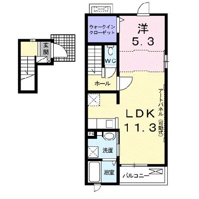 グリュック 201【管理NO：1-026996901-02010】 ★家具家電は申し込み後に搬入しますの外観画像