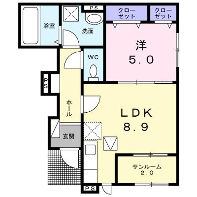 マジェスティⅡ 103【管理NO：1-026829301-01030】 ★家具家電は申し込み後に搬入します★の外観画像