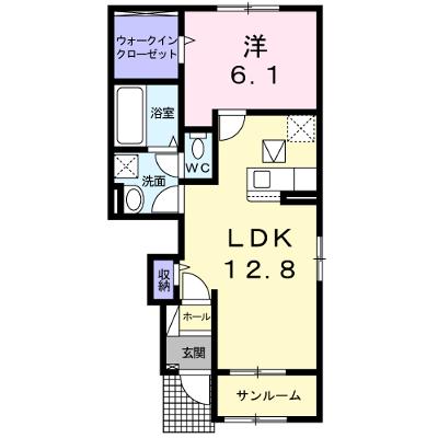 セレーネ 104【管理NO：1-026335901-01040】 ★家具家電は申し込み後に搬入しますの外観画像