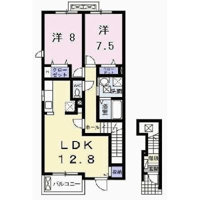 カーサフェリーチェ　Ⅱ 201【管理NO：1-015603201-02010】 ★家具家電は申し込み後に搬入しますの外観画像