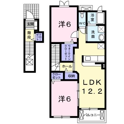 ドゥー　メゾン　セフィオ 202【管理NO：1-015199501-02020】 ★家具家電は申し込み後に搬入します★の外観画像