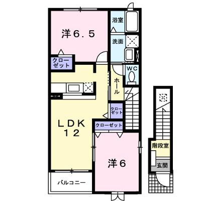 デスパシオ下戸田 203【管理NO：1-013306001-02030】 ★家具家電は申し込み後に搬入しますの外観画像