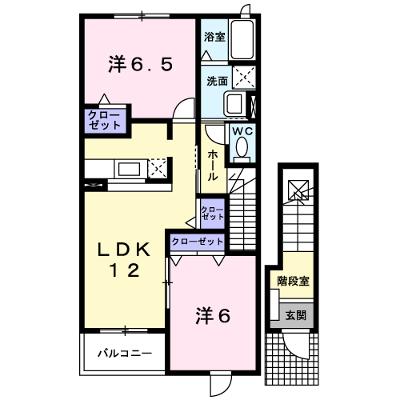 パストラルⅡ 204【管理NO：1-013172801-02040】 ★家具家電は申し込み後に搬入しますの外観画像