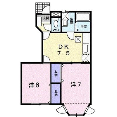 シエルアンフィニ 102【管理NO：1-007565901-01020】 ★家具家電は申し込み後に搬入します★の外観画像