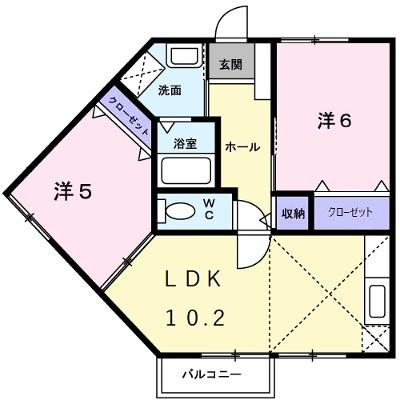 サンセールⅢ 201【管理NO：1-007359701-02010】 ★家具家電は申し込み後に搬入しますの外観画像