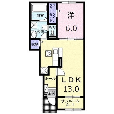 ＴＯＲＡＪＡ－Ｓ 103【管理NO：1-026867701-01030】 ★家具家電は申し込み後に搬入します★の外観画像