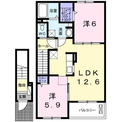 ヌォーヴォ・ドラーゴⅢ 203【管理NO：1-023333801-02030】 ★家具家電は申し込み後に搬入します 2026年08月上旬入居可能の外観画像