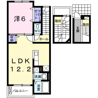 フィールド　ミドル・ライペンⅠ 304【管理NO：1-021769001-03040】 ★家具家電は申し込み後に搬入します 2026年07月下旬入居可能の外観画像