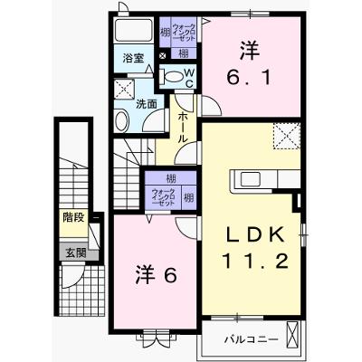 ペール・メゾンＢ 203【管理NO：1-020930702-02030】の外観画像