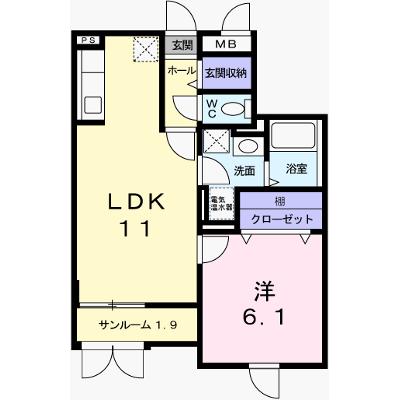 サンリット・レジデンス 102【管理NO：1-017568501-01020】 ★家具家電は申し込み後に搬入します 2026年07月下旬入居可能の外観画像