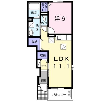 ホワイトローズ 103【管理NO：1-017483801-01030】 ★家具家電は申し込み後に搬入します★の外観画像