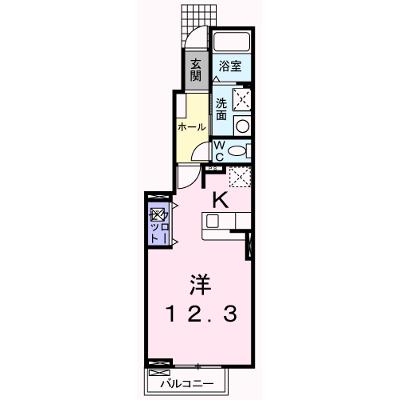 ラルジュ　フォンテーヌⅠ 102【管理NO：1-014581501-01020】 ★家具家電は申し込み後に搬入します★の外観画像