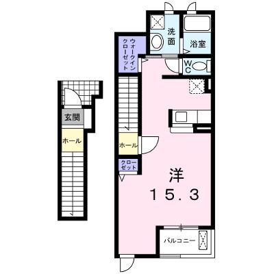 パレ・エクセラン 204【管理NO：1-012991101-02040】 ★家具家電は申し込み後に搬入しますの外観画像
