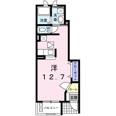 パレ・エクセラン 101【管理NO：1-012991101-01010】 ★家具家電は申し込み後に搬入しますの外観画像