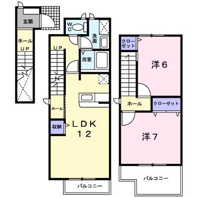 コータ・コート 206【管理NO：1-012415901-02060】 ★家具家電は申し込み後に搬入しますの外観画像