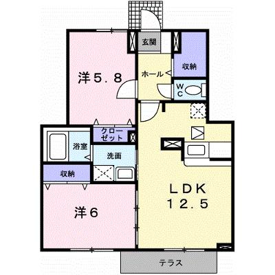 コータ・コート 102【管理NO：1-012415901-01020】 ★家具家電は申し込み後に搬入しますの外観画像
