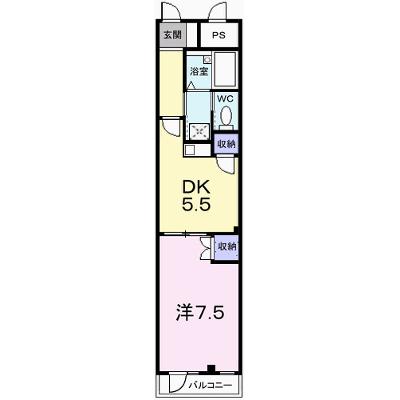 メゾンソレイユ 404【管理NO：1-009463401-04040】 ★家具家電は申し込み後に搬入します★の外観画像