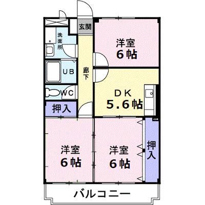 グランディオーズ 301【管理NO：1-007300501-03010】 ★家具家電は申し込み後に搬入します★の外観画像