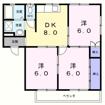 ハイツ岡本 201【管理NO：1-099216601-02010】 ★家具家電は申し込み後に搬入します★の外観画像